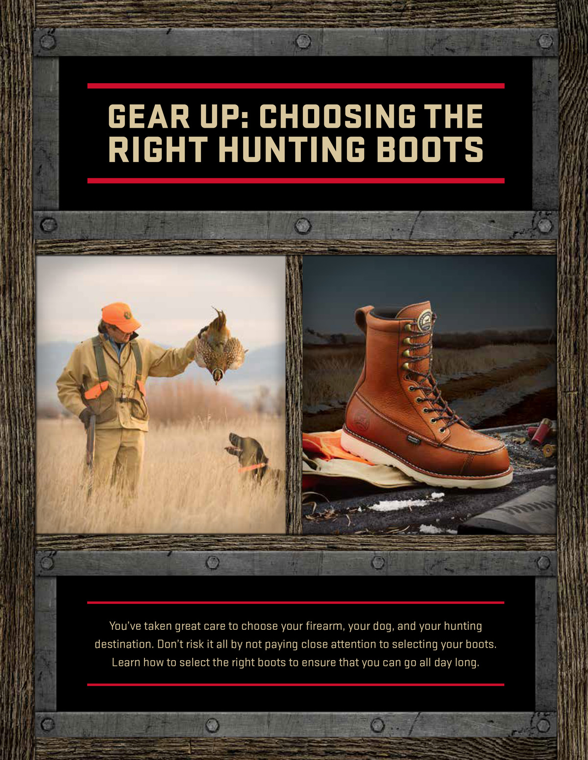 Waterproof upland hunting boots sale